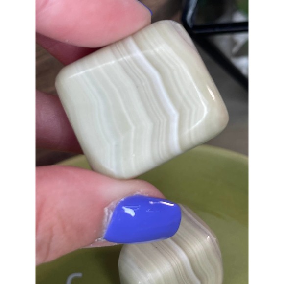 Chocolate Calcite Tumbled Stones Intuitively Chosen Crystals - Picture 3 of 4